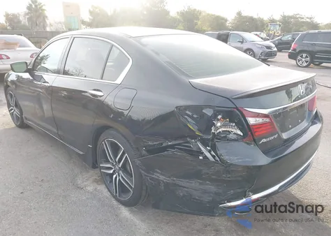 2017 Honda Accord Sport from USA, damaged, VIN 1HGCR2F55HA049316